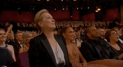 Meryl Streep says, "You go, Girl!"
