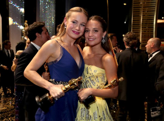 Larson and Vikander
